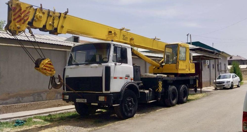 Авто кран СУПЕР МАЗ ЕВРО 2