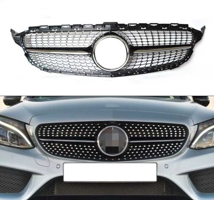 Предна Решетка Mercedes C W205 Diamond