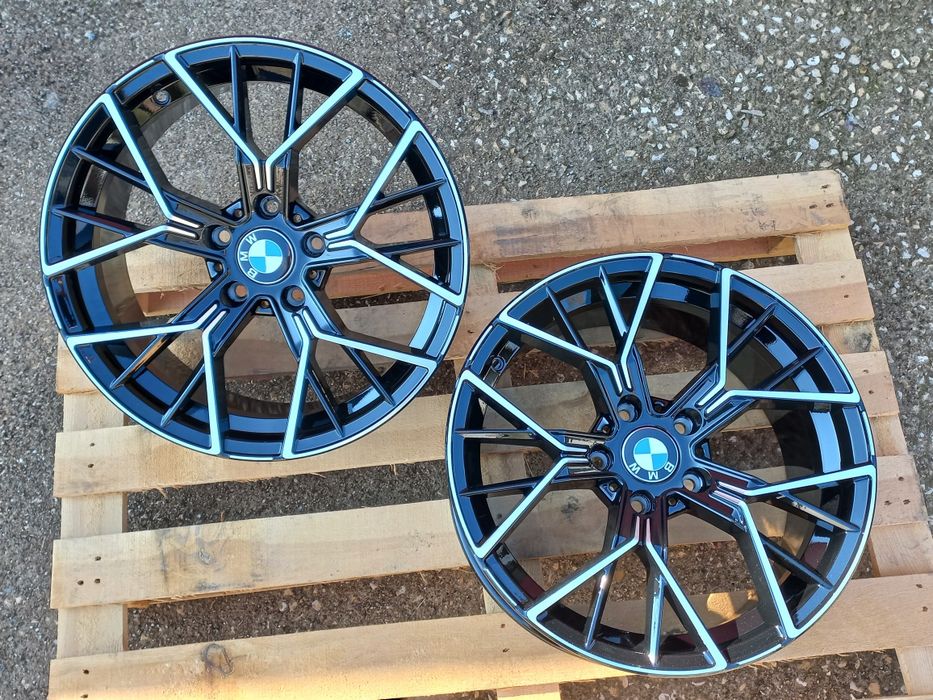19"Bmw Style 811M Black Polish 8.5-9.5ж ет33-37 Bmw 1 3 4 5 6 7 Seria Спорт Пакет Чисто Нови