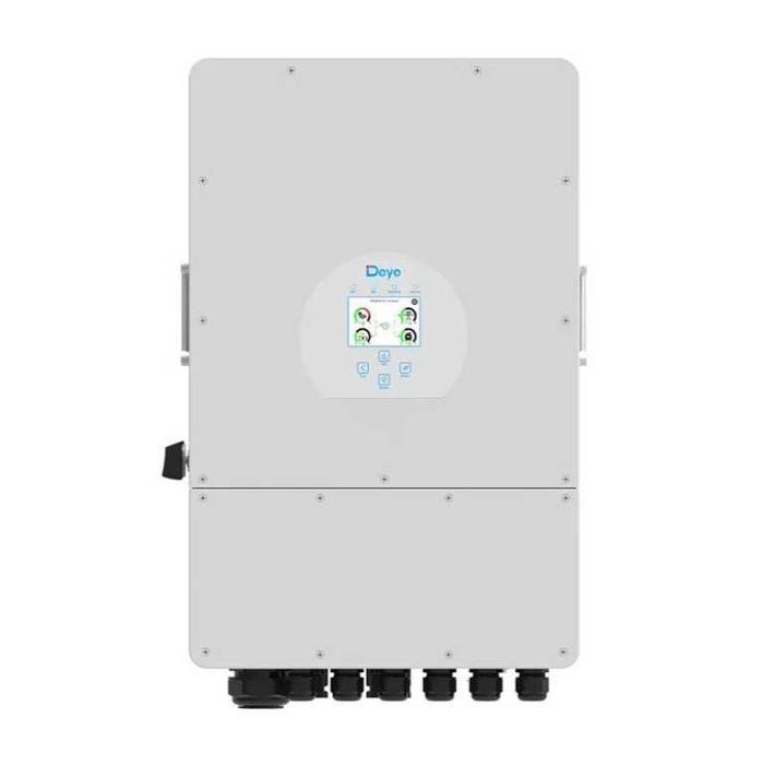 Sistem fotovoltaic 12 kw panouri+12 kw Deye trifazat + 5.12 kw stocare