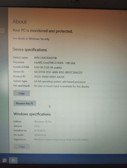 Nomi: Acer Core i3 15 ablod