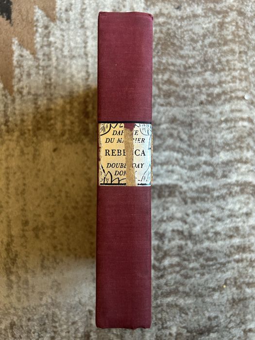 Carte veche Rebecca - Daphne du Maurier (1939, Doubleday Doran, lim. engleza)