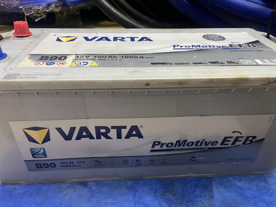Аккумуляторы 190 Ач Б/У.  Varta EFB! ГАРАНТИЯ