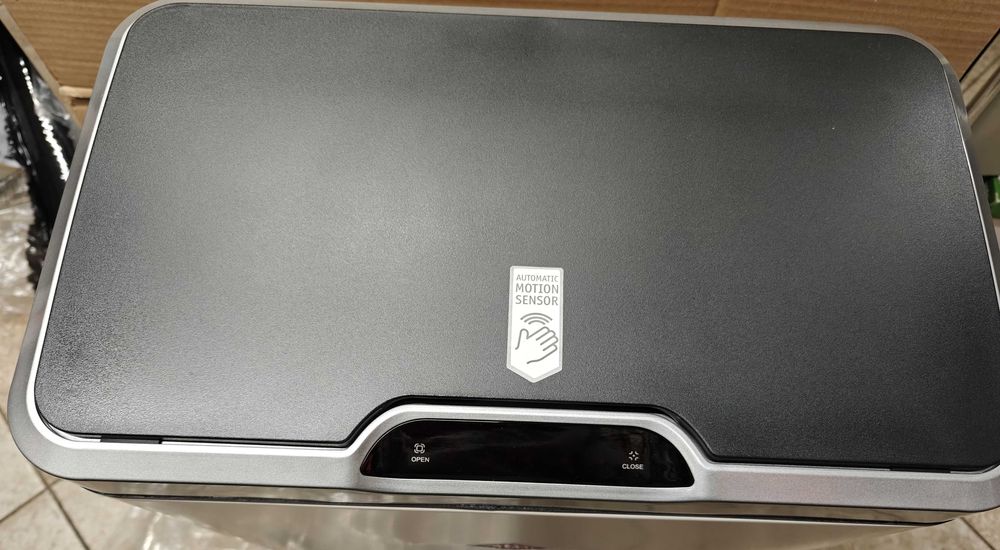 Сензорен кош за отпадъци Wesco Infrared Master Double 40 л, 2 × 20 л