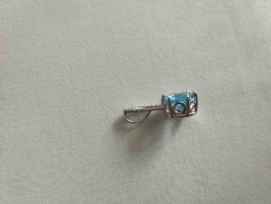 Серебряный набор (серьги, кулон, кольцо) НОВЫЙ