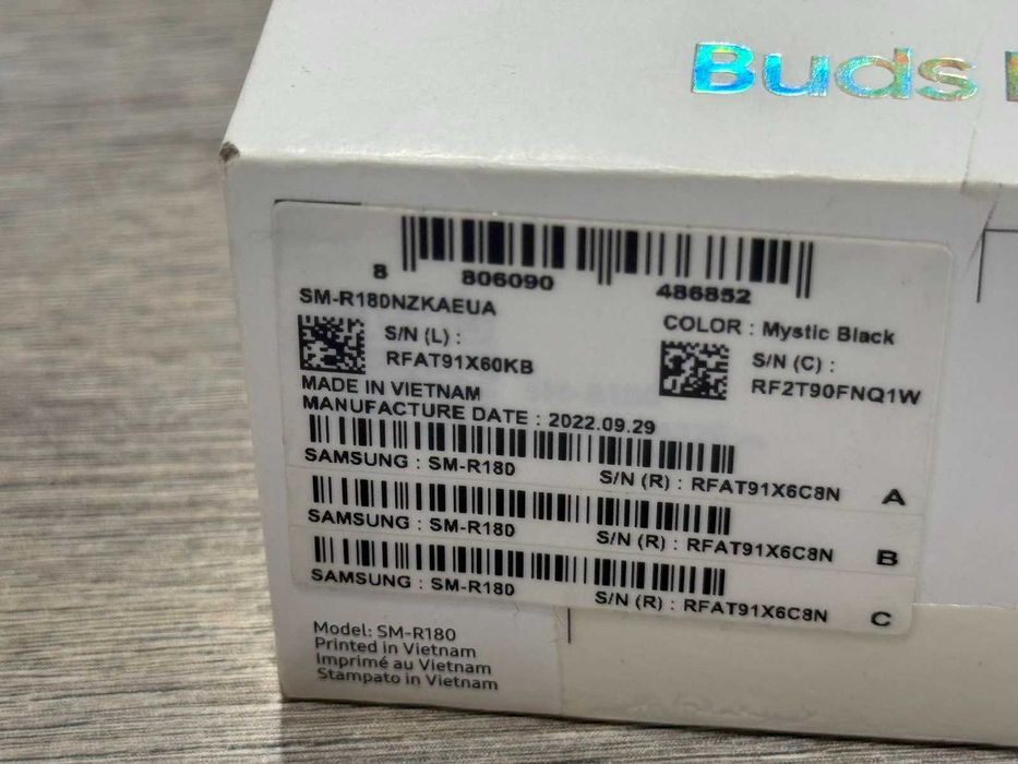 Слушалки Samsung Galaxy Buds Live – Mystic Black