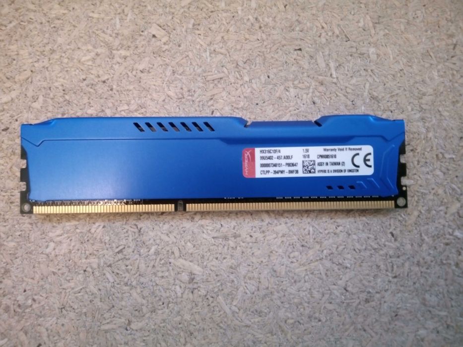 Memorie RAM HyperX Fury Blue 4GB DDR3 1600MHz CL10