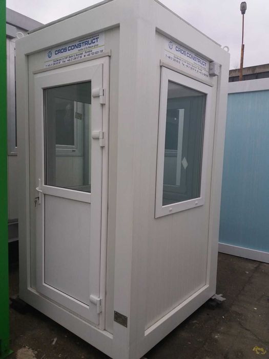 Container Birou, Sanitar, Cabina Paza, Locuit, Cazare, Santier