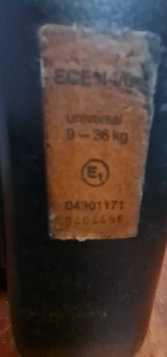 Scaun masina 9-36kg Storchenmuhle