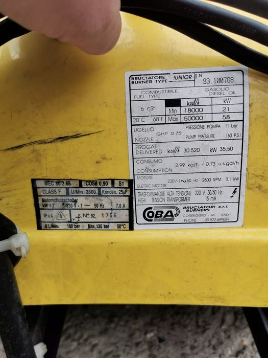 Pompă de spălat cu apa calda 220v,profiline,Germania