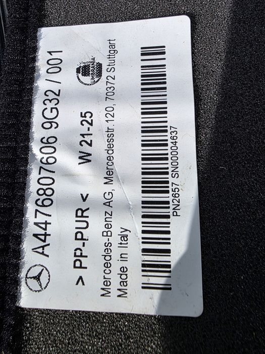 Presuri covorase auto originale impecabile mercedes V-Class w447  versia 3+3+2
