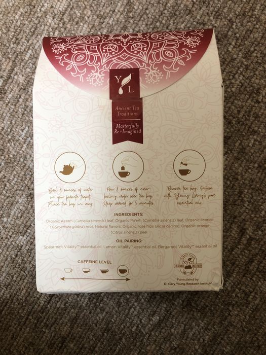 Young Living ceai pliculete