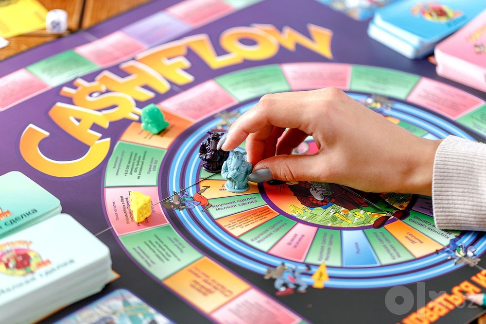 Настольная игра Cash Flow 101+202  (Кеш флоу) Доставка 24/7