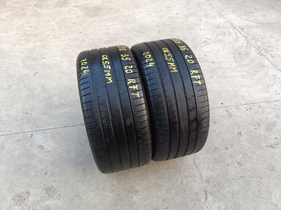 Doua anvelope de vara 275 35 20 pirelli p zero pz4 run flat