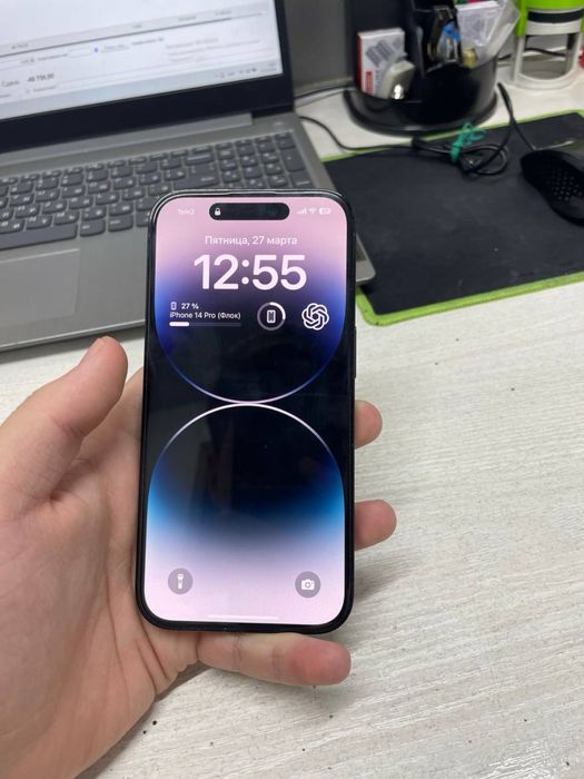 Iphone 14 pro черный новый