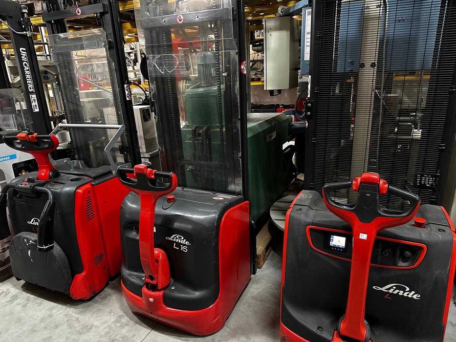 Lize electrice cu catarg si transpaleti