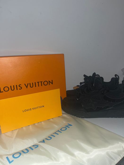 Lv skate black swarovski