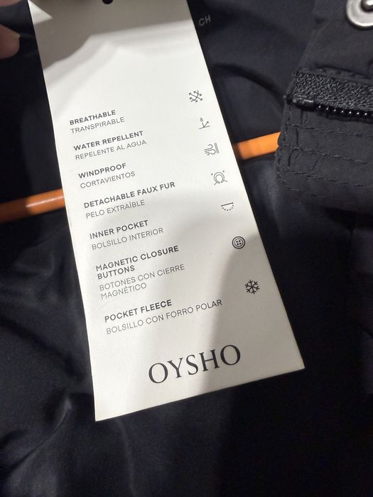 Зимно яке  Oysho, размер S