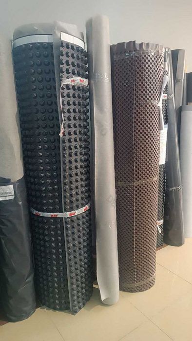 Профилированная мембрана,дренажная мембрана DELTA Турция