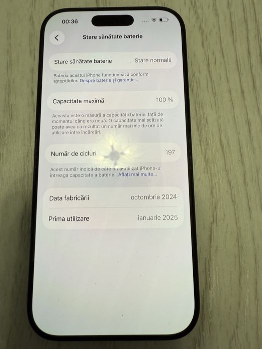 iPhone 16 Pro ,Black Titanium ,256GB , ca nou