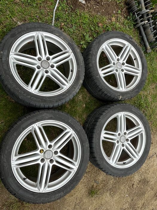 Джанти за Ауди 5x112- С зимни гуми
255/40/R18
