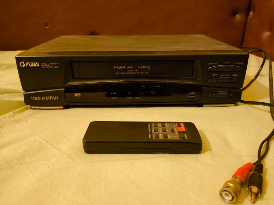 Ретро VHS видео Funai VP-5000HC MKII с дистанционно – Made in Japan гр ...