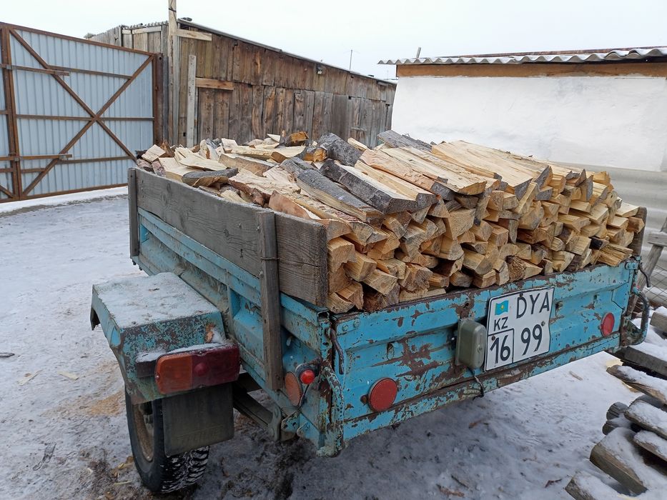 Дрова сухие рубленые колотые