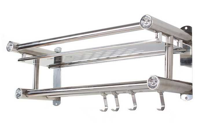 Закачалка за кърпи тип етажерка за баня и тоалетна