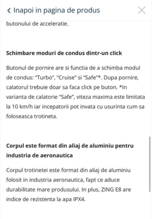 Trotinete albastru+roz