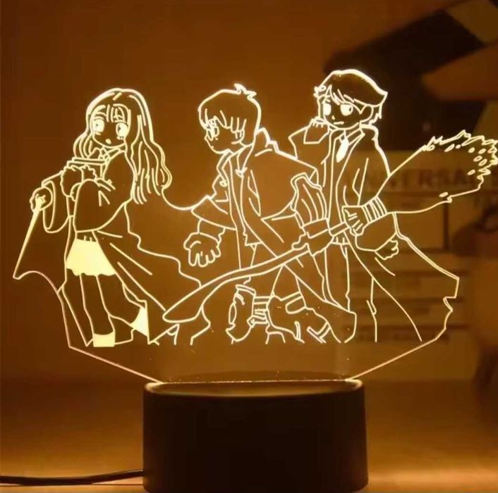 Лампи и 3Д лампи на Стич/Stich и 3Д на Хари Потър