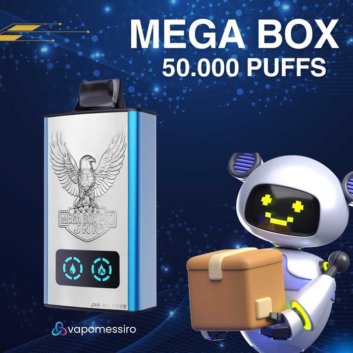 Vape JNR MEGA BOX 50.000 puffuri USA