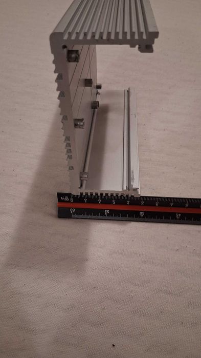 Cob led cooler aluminiu radiator