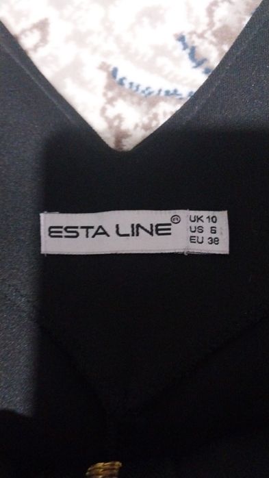 Вечернее черное платье