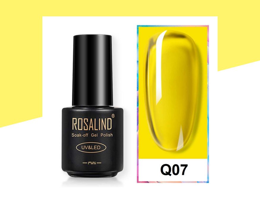 UV/LED Кристален/Стъклен гел лак Crystal Glaze ROSALIND