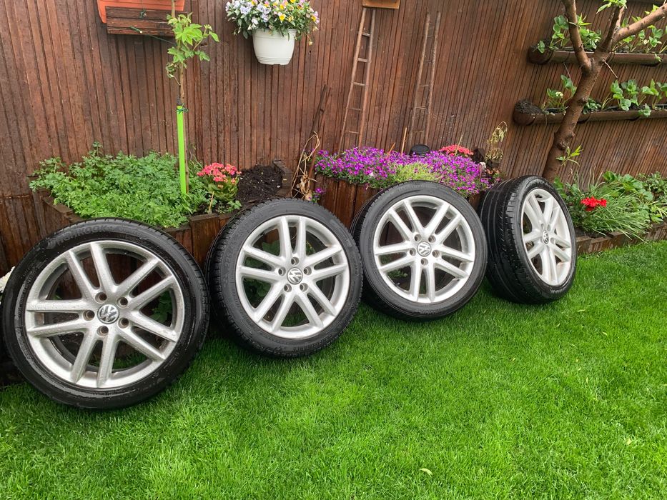 Vând roți pe 17(5x112)vw, Audi,Skoda
