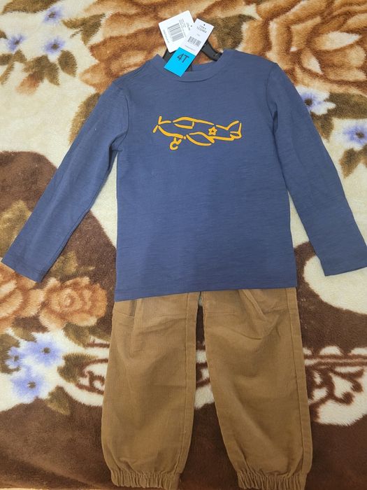 Bluză și pantaloni băieți 3,6-4 ani
