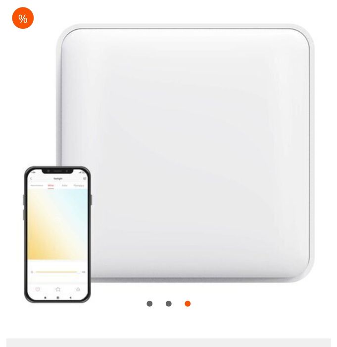 Смарт плафониера Xiaomi Yeelight , Wi-Fi, Гласов контрол, 50W