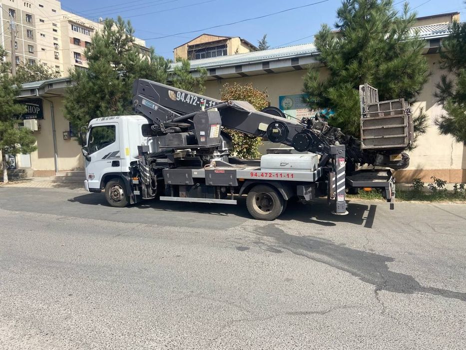 Avtovishka hizmat 17 metr 28 metr 32 metr 36 metr 45 metr 24/7 hizmat