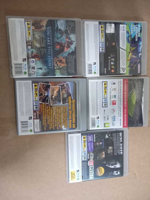 PS3 fifa 18/motorstorm/pes 2018