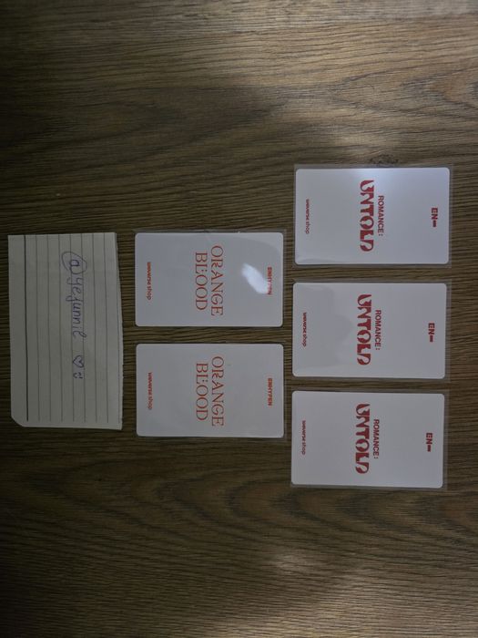 Кпоп картички / Kpop photocards