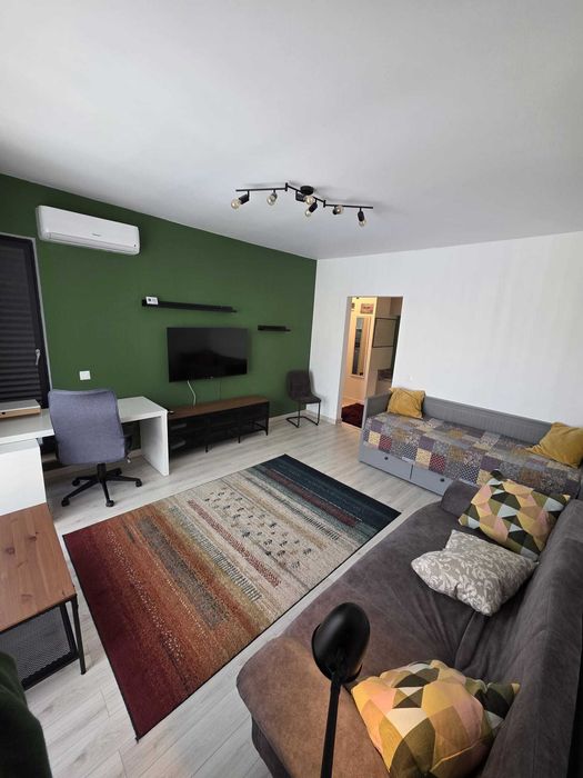 Garsonieră modernă cu vedere la parc, Exigent Plaza, 10 min. de metrou sau Politehnică