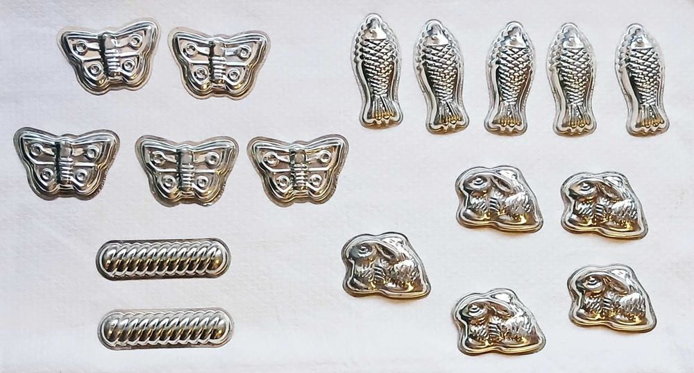 Алуминиеви шоли крем карамел и форми за сладки