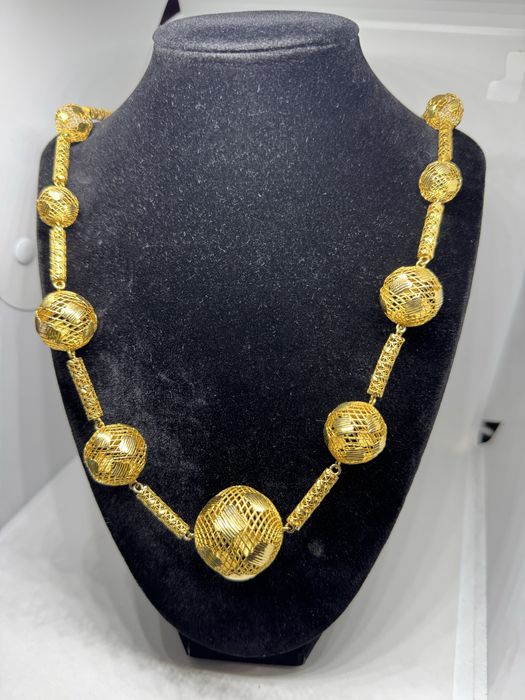 80е/гр дамски златен синджир колие 30гр 14к 585