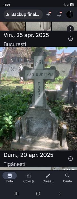 Loc de veci cimitir  Sf. Vineri