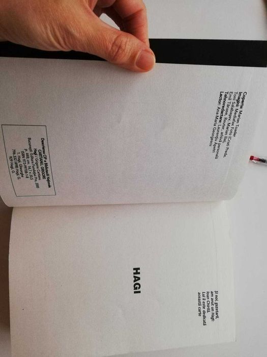 HAGI - Grigore Cartianu, ProSport, prefata O Ioanitoaia, C Tolontan