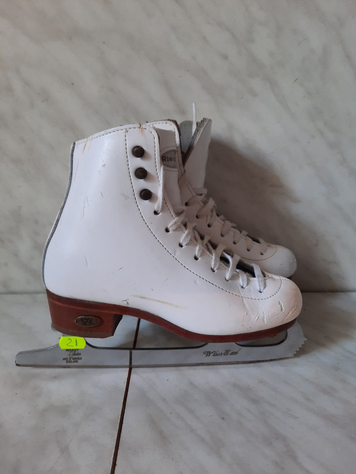 Patine gheata 21 profesionale patinaj artistic Riedell marime •