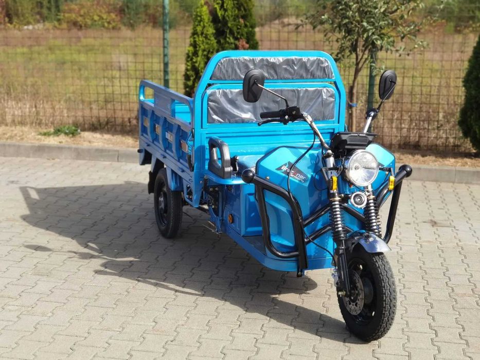 Triciclu electric fara cabina 3000W nou marca BRECKNER T Agramix NOU