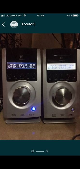 Consolă logitech z 5500