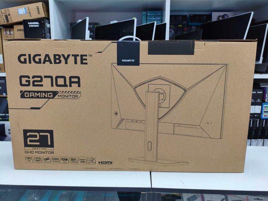 Монитор Gigabyte - 27" GS27QA-EK Gaming Monitor