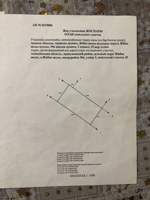 Продам участки в Жибек жолы